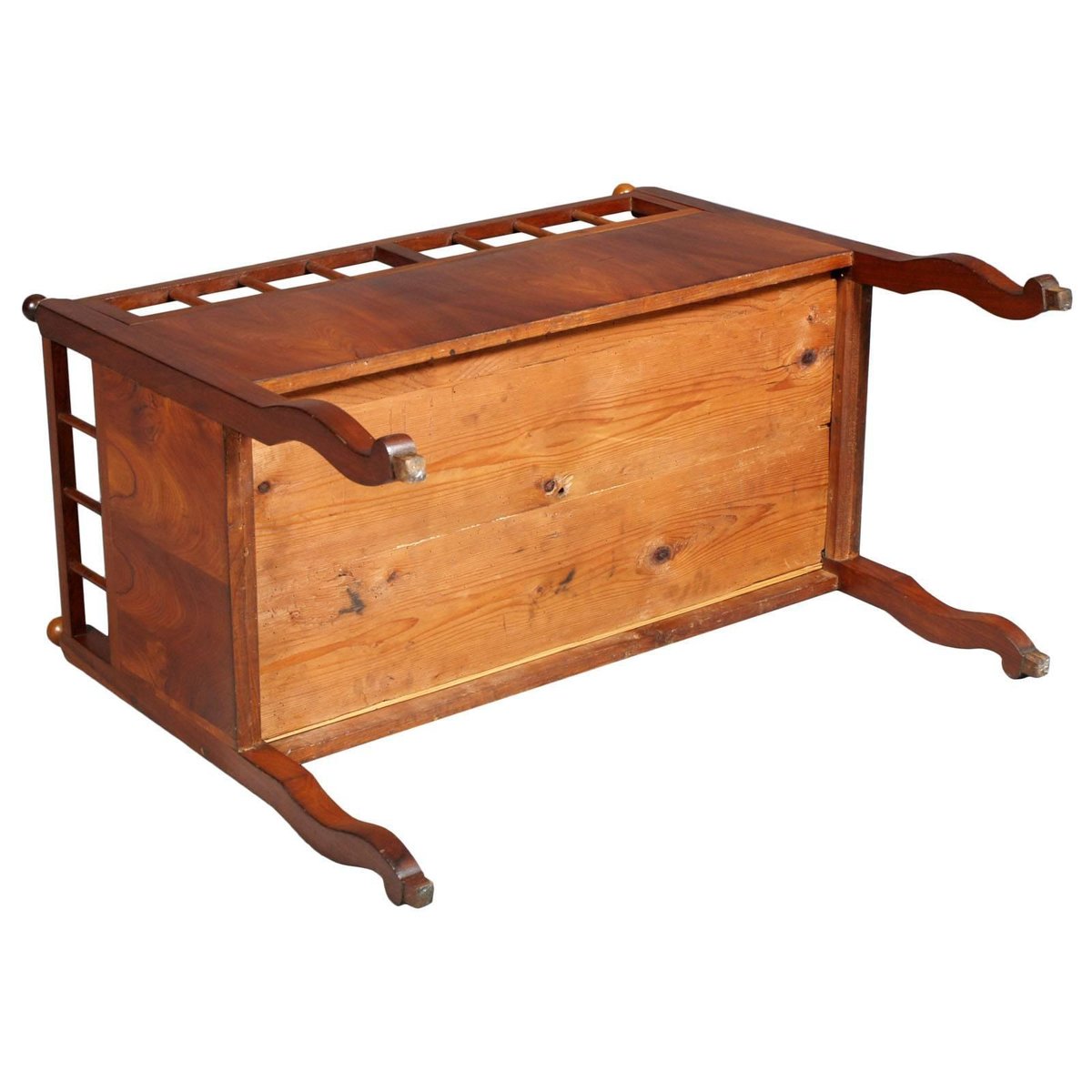 19th Century Walnut Cradle - Image 5