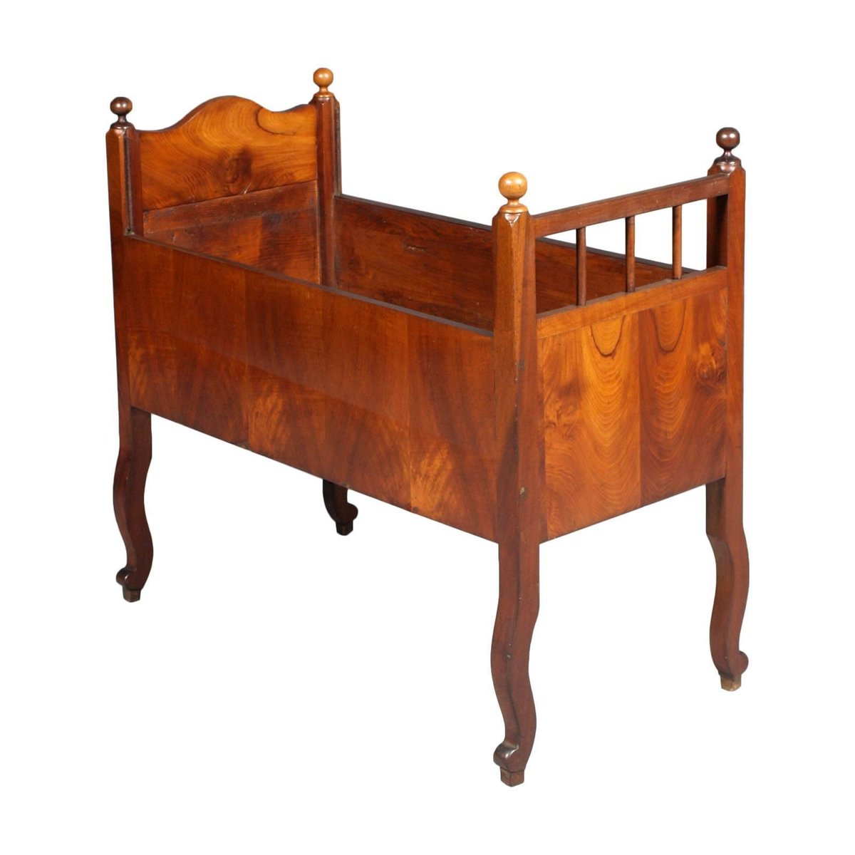19th Century Walnut Cradle